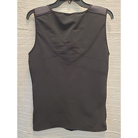 FAJATE Men's Slimming Body Shaper Vest SNAP/ZIP UP Tummy Control Tank Large - Picture 9 of 9